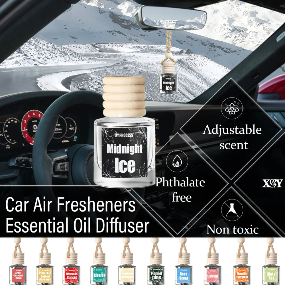 Mahogany Teakwood Car Air Freshener