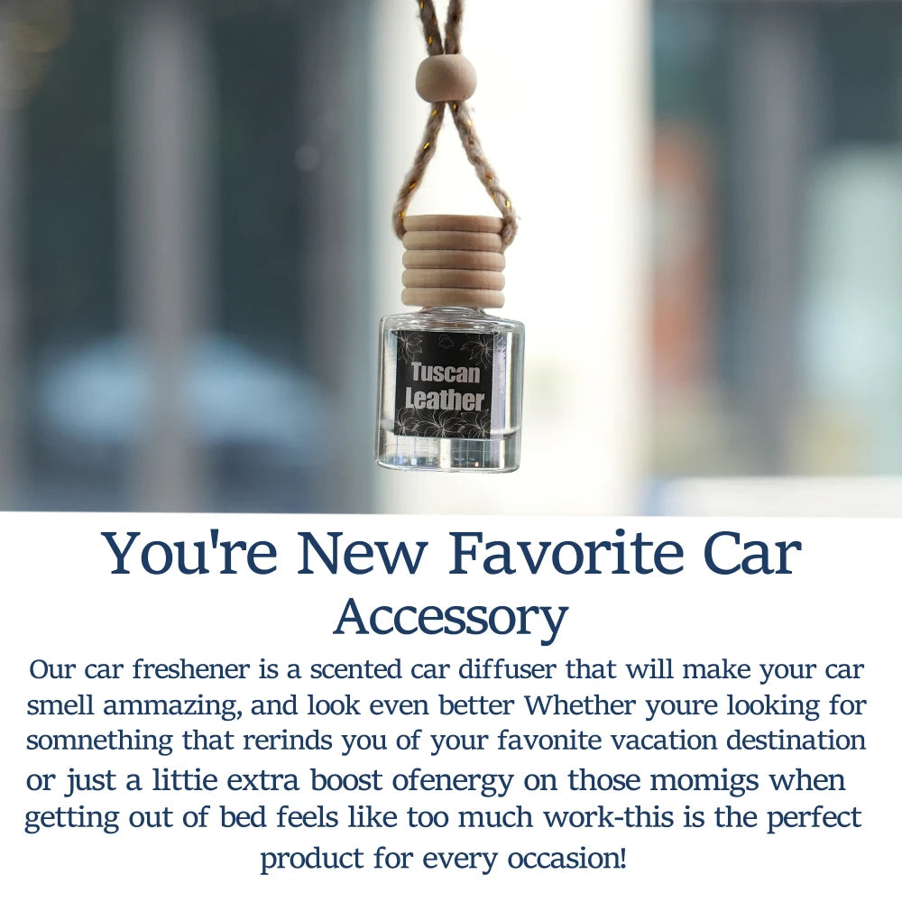 Mahogany Teakwood Car Air Freshener