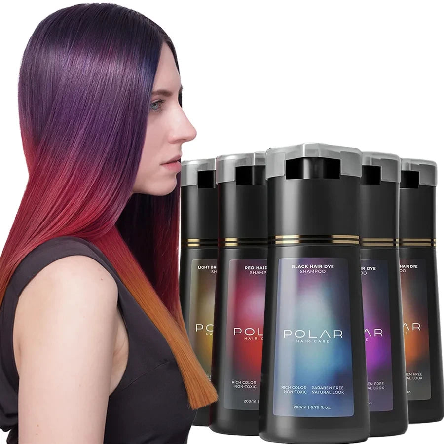 Natural Hair Dye Shampoo