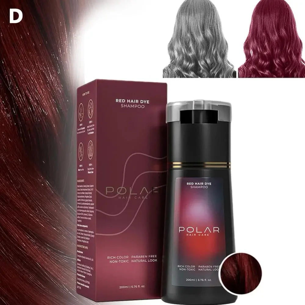 Natural Hair Dye Shampoo