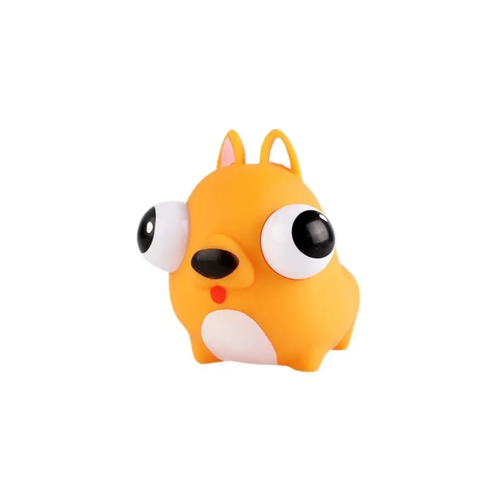 Pop Eye Animal Squeeze Toy