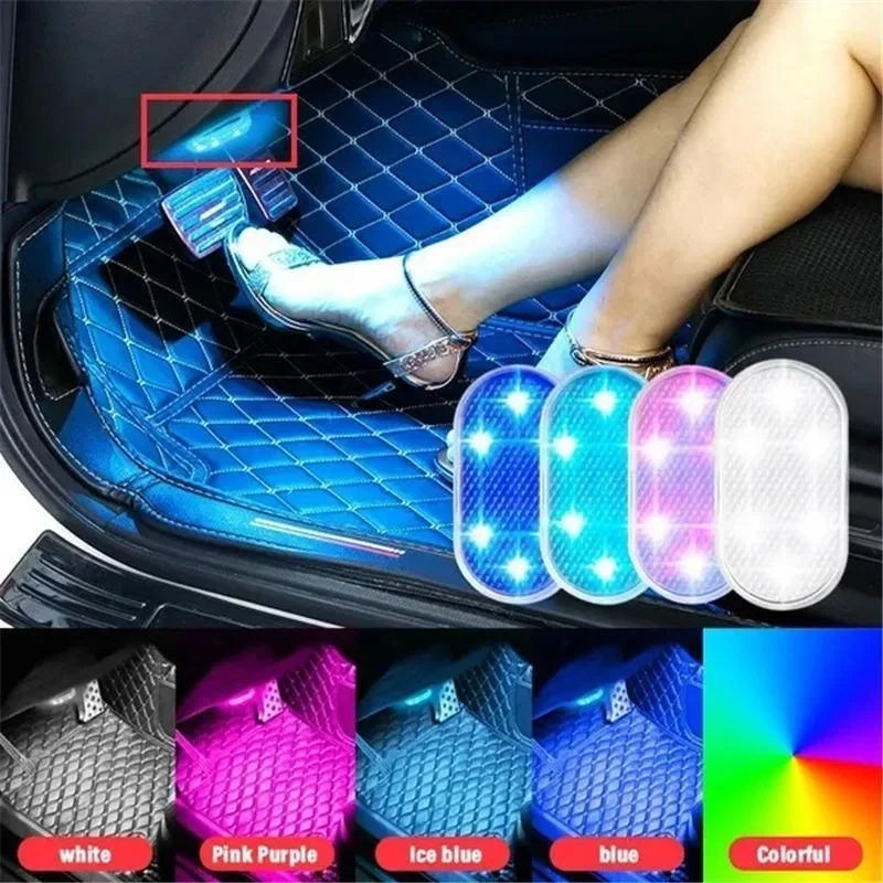Rechargeable LED Car Interior Lights